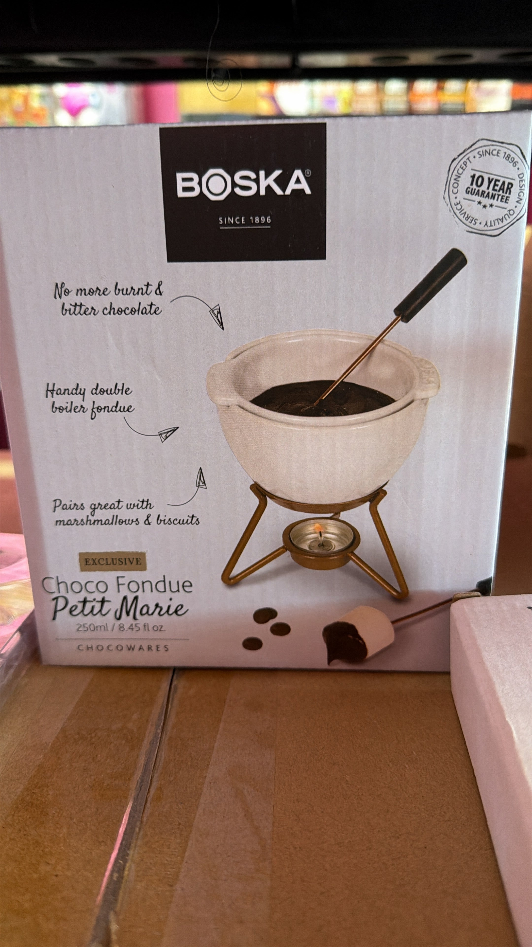 Chocolate fondue set