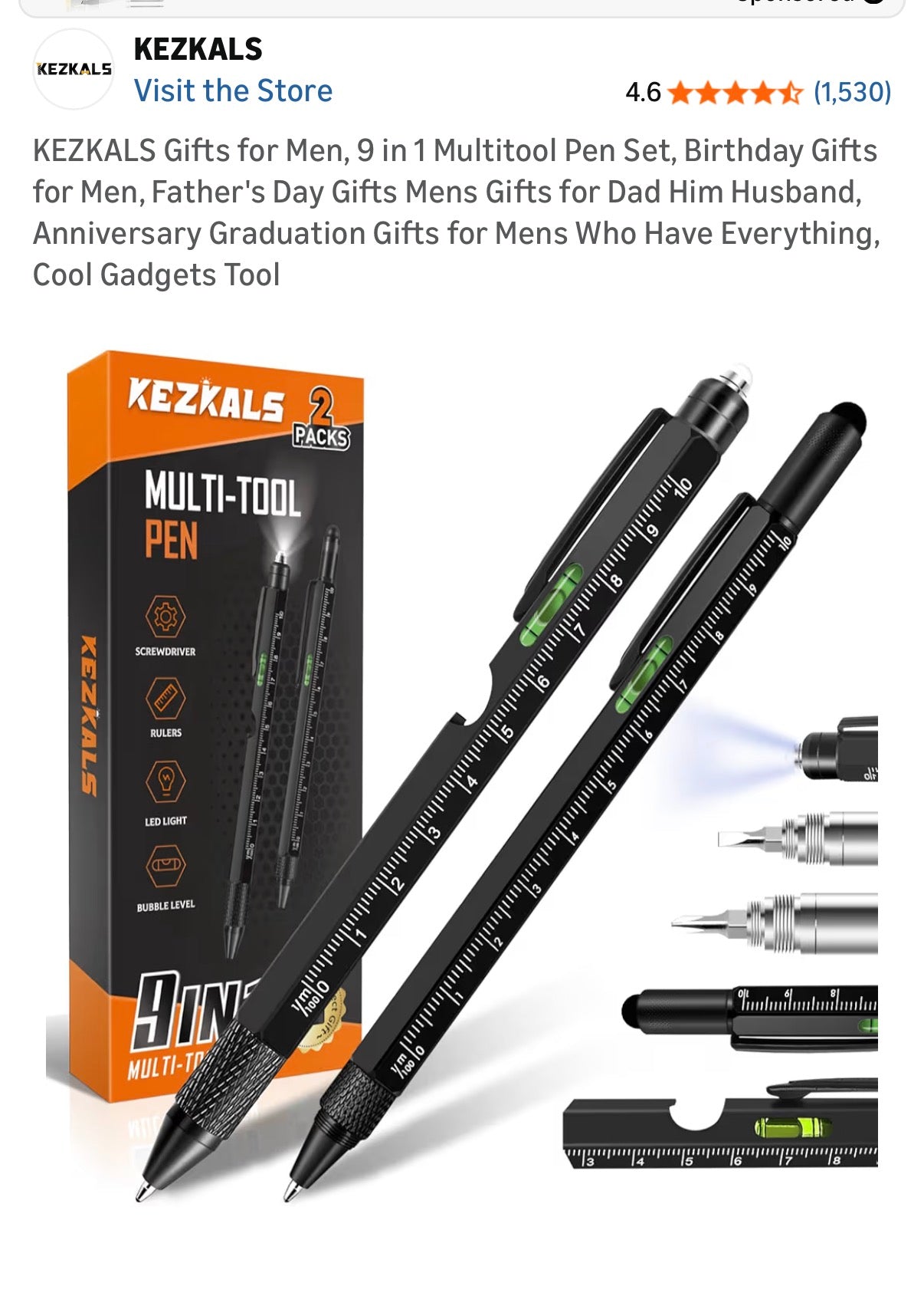 Multi-tool  set pen